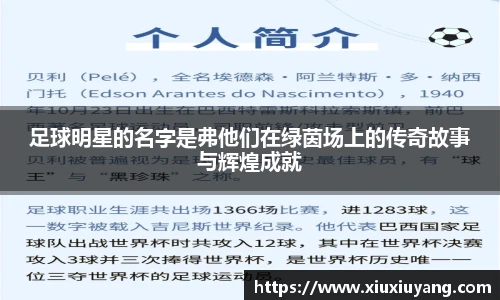 足球明星的名字是弗他们在绿茵场上的传奇故事与辉煌成就